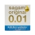 Увлажнённый презерватив Sagami Original 0.01 Extra Lub - 1 шт. - Sagami - купить с доставкой в Волжском