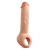 Телесная насадка-удлинитель Thrive 8.75 Inch Realistic Penis Extender Sleeve - 22,2 см. - Blush Novelties - в Волжском купить с доставкой