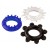 Набор из 3 эрекционных колец разного цвета и рельефа - Boys of Toys - в Волжском купить с доставкой