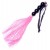 Розовая силиконовая плеть - 35,5 см. - Boys of Toys - купить с доставкой в Волжском