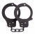 Чёрные наручники из листового металла BONDX METAL CUFFS BLACK - Dream Toys - купить с доставкой в Волжском