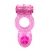Розовое эрекционное кольцо с вибрацией Rings Ringer - Lola Games - в Волжском купить с доставкой