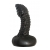 Чёрный анальный плаг с пупырышками для стимуляции простаты - 9,5 см. - LOVETOY (А-Полимер) - в Волжском купить с доставкой