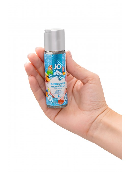 Смазка на водной основе Candy Shop Bubblegum с ароматом жвачки - 60 мл. - System JO - купить с доставкой в Волжском