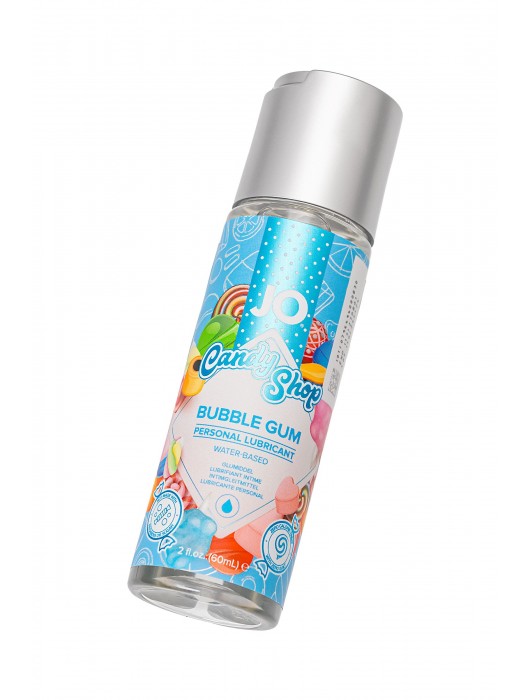 Смазка на водной основе Candy Shop Bubblegum с ароматом жвачки - 60 мл. - System JO - купить с доставкой в Волжском