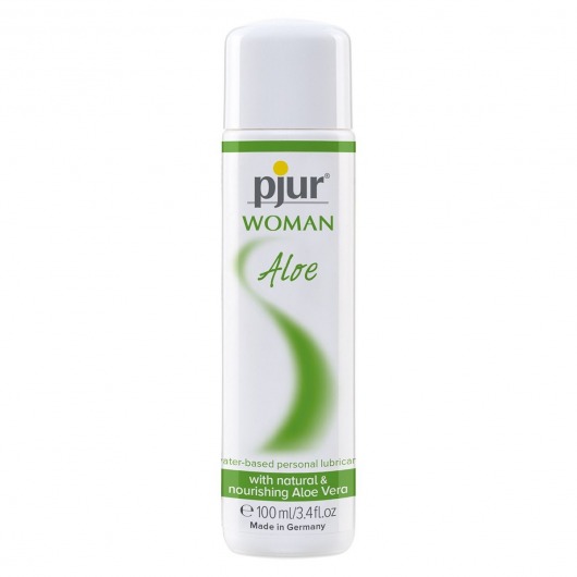 Лубрикант на водной основе pjur WOMAN Aloe - 100 мл. - Pjur - купить с доставкой в Волжском