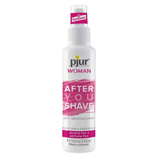 Спрей после бритья pjur WOMAN After You Shave Spray - 100 мл. - Pjur - купить с доставкой в Волжском