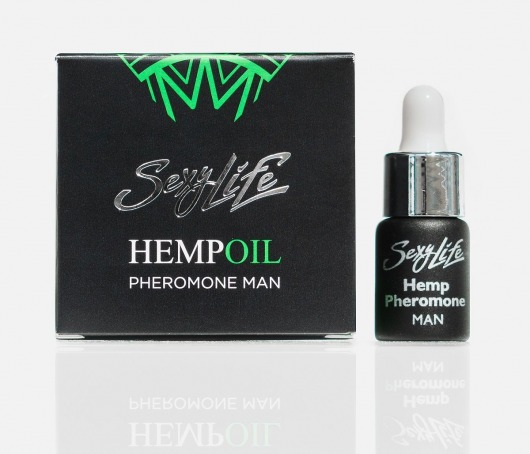 Мужские духи с феромонами Sexy Life HEMPOIL man - 5 мл. -  - Магазин феромонов в Волжском