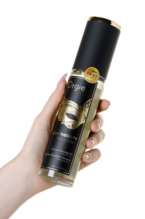 Минеральное массажное масло Orgie Sexy Therapy The Secret - 200 мл. - ORGIE - купить с доставкой в Волжском