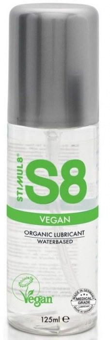 Веганский лубрикант на водной основе S8 Vegan Lube - 125 мл. - Stimul8 - купить с доставкой в Волжском