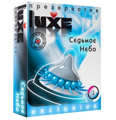 Презерватив LUXE  Exclusive  Седьмое небо  - 1 шт. - Luxe - купить с доставкой в Волжском