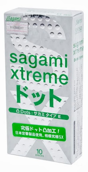 Презервативы Sagami Xtreme Type-E с точками - 10 шт. - Sagami - купить с доставкой в Волжском