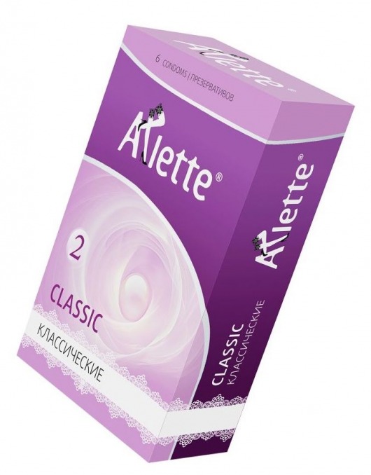 Классические презервативы Arlette Classic - 6 шт. - Arlette - купить с доставкой в Волжском