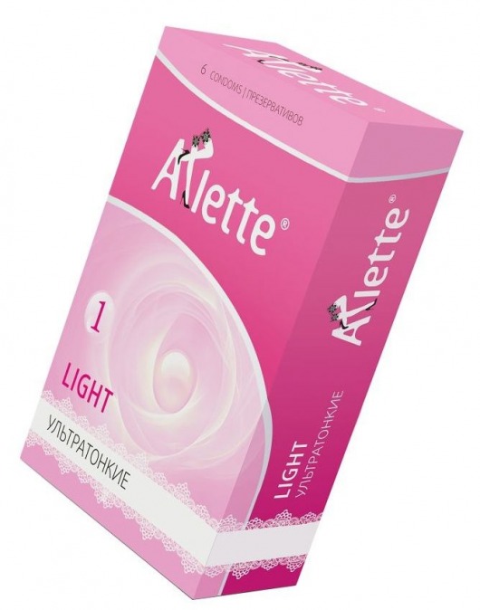 Ультратонкие презервативы Arlette Light - 6 шт. - Arlette - купить с доставкой в Волжском