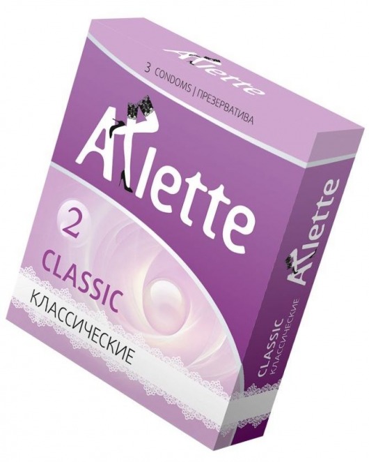 Классические презервативы Arlette Classic - 3 шт. - Arlette - купить с доставкой в Волжском