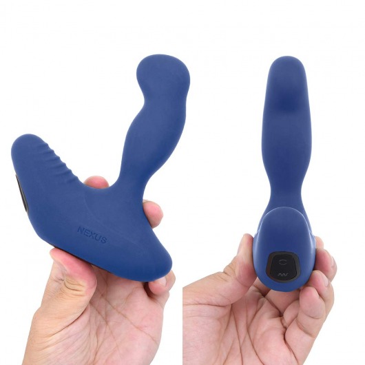 Синий вибромассажер простаты NEXUS REVO 2.0 с вращающейся головкой - Nexus Range - в Волжском купить с доставкой