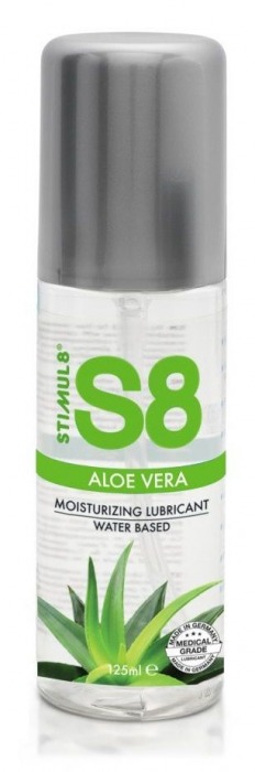 Лубрикант на водной основе S8 Aloe Vera Lube - 125 мл. - Stimul8 - купить с доставкой в Волжском