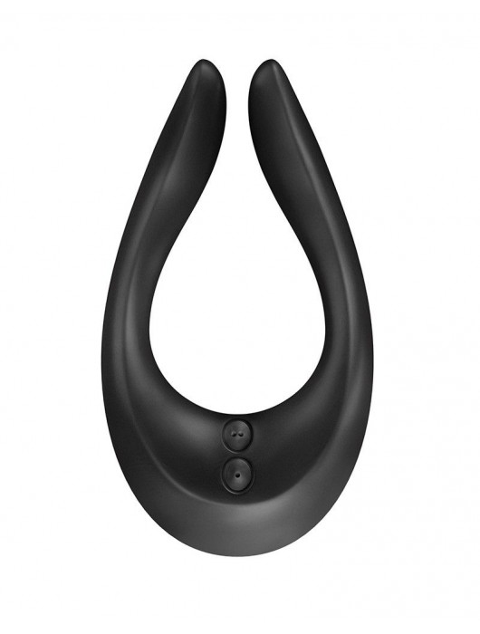 Чёрный многофункциональный стимулятор для пар Satisfyer Partner Multifun 2 - Satisfyer - в Волжском купить с доставкой