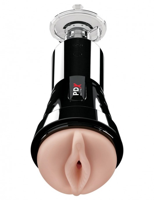 Телесный вибромастурбатор-вагина Cock Compressor Vibrating Stroker - Pipedream - в Волжском купить с доставкой