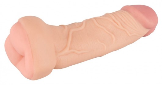 Телесная насадка-мастурбатор 2-in-1 Extension Masturbator - 21 см. - Orion - в Волжском купить с доставкой