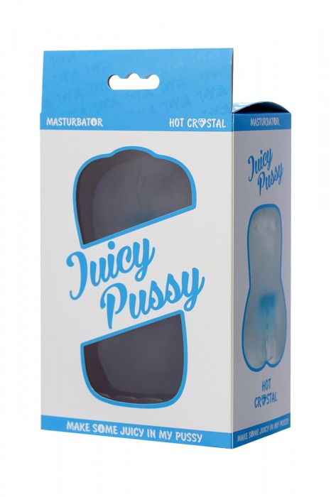 Прозрачный реалистичный мастурбатор Juicy Pussy Hot Crystal - ToyFa - в Волжском купить с доставкой
