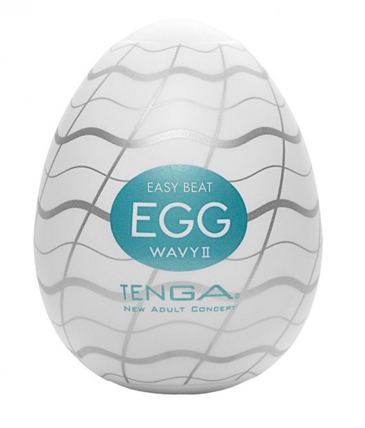 Мастурбатор-яйцо EGG Wavy II - Tenga - в Волжском купить с доставкой