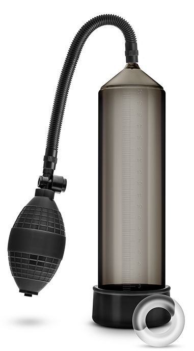 Черная вакуумная помпа VX101 Male Enhancement Pump - Blush Novelties - в Волжском купить с доставкой