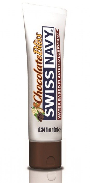 Лубрикант с ароматом шоколада Swiss Navy Chocolate Bliss Lube - 10 мл. - Swiss navy - купить с доставкой в Волжском