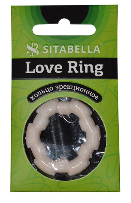 Фигурное эрекционное кольцо из киберкожи - Sitabella - в Волжском купить с доставкой