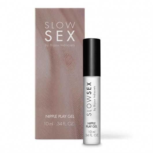 Возбуждающий гель для сосков Slow Sex Nipple Play Gel - 10 мл. - Bijoux Indiscrets - купить с доставкой в Волжском