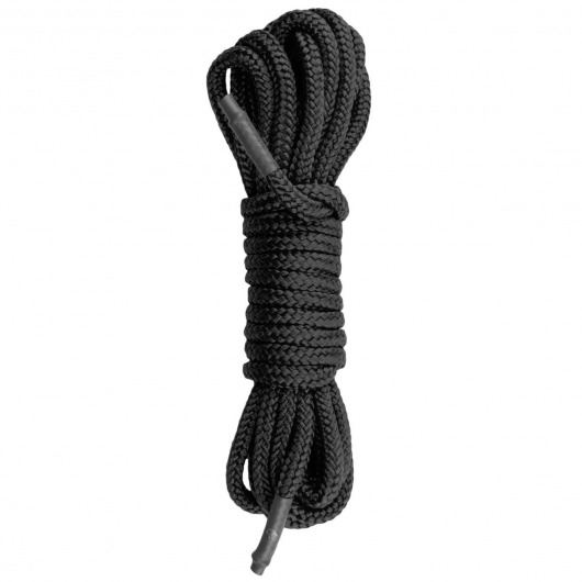 Черная веревка для бондажа Easytoys Bondage Rope - 5 м. - Easy toys - купить с доставкой в Волжском