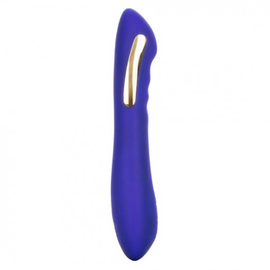 Фиолетовый вибратор с электростимуляцией Intimate E-Stimulator Petite Wand - 18,5 см. - California Exotic Novelties - купить с доставкой в Волжском