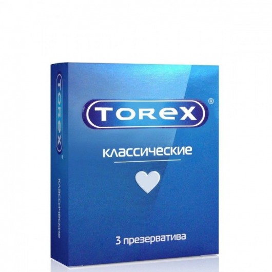 Гладкие презервативы Torex  Классические  - 3 шт. - Torex - купить с доставкой в Волжском