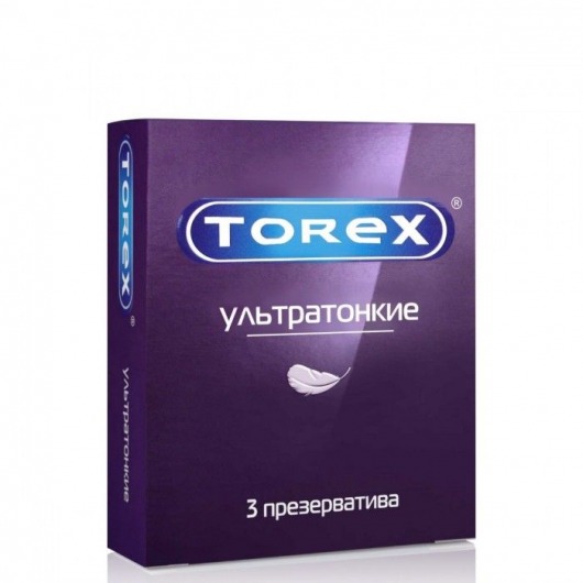 Презервативы Torex  Ультратонкие  - 3 шт. - Torex - купить с доставкой в Волжском