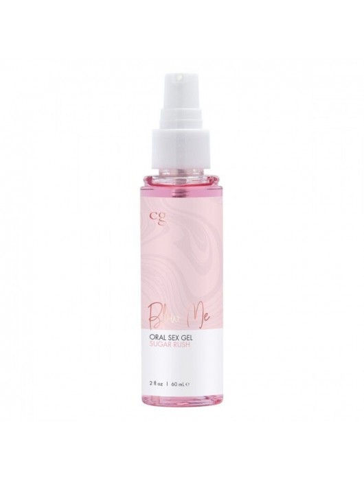 Гель для орального секса Sugar Rush с ароматом сладкой ваты - 60 мл. - CG - купить с доставкой в Волжском