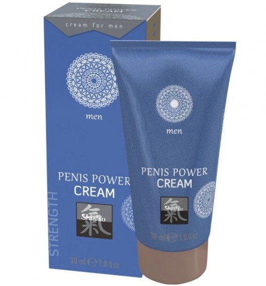 Возбуждающий крем для мужчин Penis Power Cream - 30 мл. - Shiatsu - купить с доставкой в Волжском