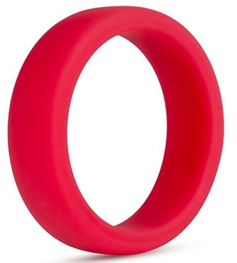 Красное эрекционное кольцо Silicone Go Pro Cock Ring - Blush Novelties - в Волжском купить с доставкой