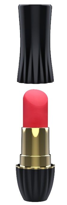 Клиторальный стимулятор-помада LIPSTICK - 9,3 см. - Dream Toys - купить с доставкой в Волжском