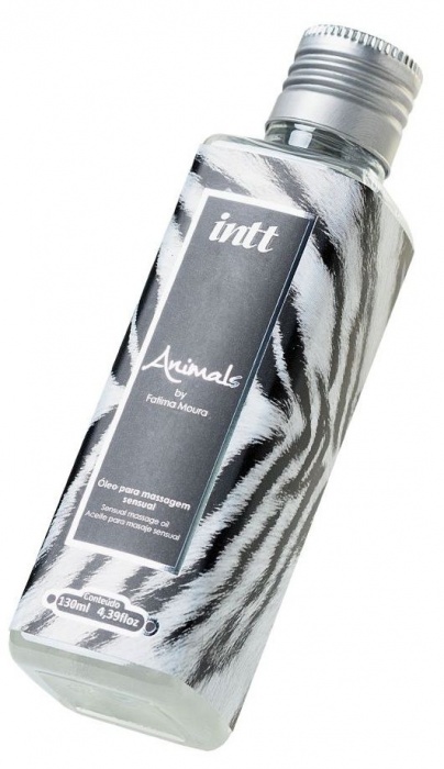 Массажное масло ANIMALS by Fatima Moura с возбуждающим эффектом - 130 мл. - INTT - купить с доставкой в Волжском
