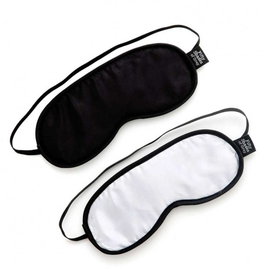 Набор из двух масок на глаза Soft Blindfold Twin Pack - Fifty Shades of Grey - купить с доставкой в Волжском