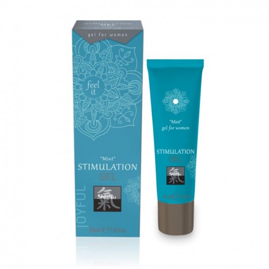 Возбуждающий интимный гель STIMULATION GEL Mint - 30 мл. - Shiatsu - купить с доставкой в Волжском