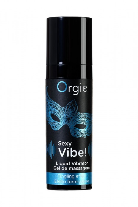 Гель для массажа ORGIE Sexy Vibe Liquid Vibrator с эффектом вибрации - 15 мл. - ORGIE - купить с доставкой в Волжском