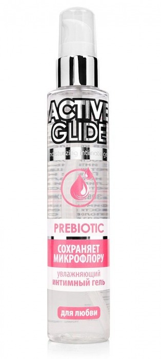 Увлажняющий интимный гель Active Glide Prebiotic - 100 гр. - Биоритм - купить с доставкой в Волжском