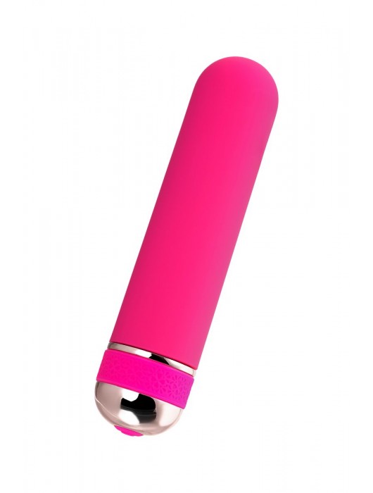 Розовый нереалистичный мини-вибратор Mastick Mini - 13 см. - A-toys