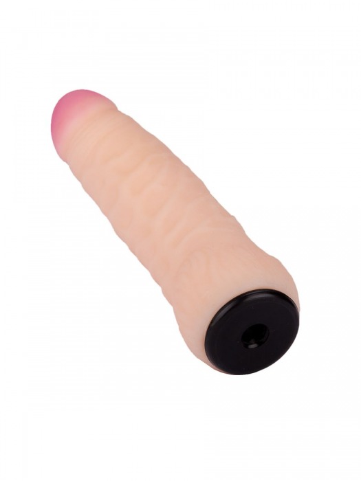 Пояс-трусики с насадкой Glamour - 17 см. - LOVETOY (А-Полимер) - купить с доставкой в Волжском