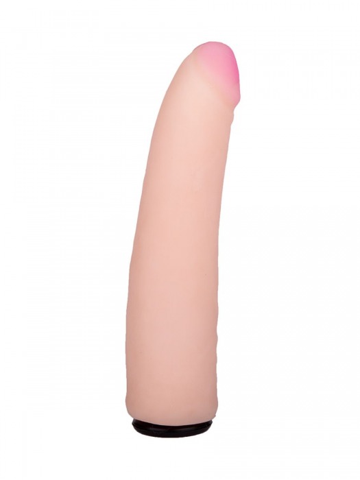 Пояс-трусики с насадкой Glamour - 17 см. - LOVETOY (А-Полимер) - купить с доставкой в Волжском