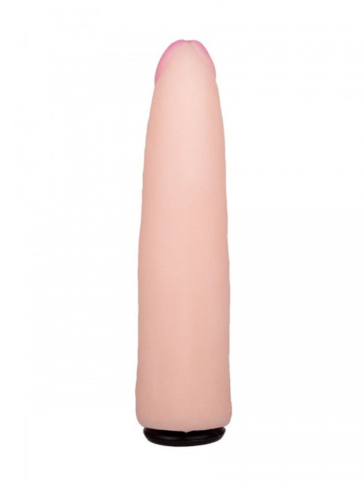 Пояс-трусики с насадкой Glamour - 17 см. - LOVETOY (А-Полимер) - купить с доставкой в Волжском