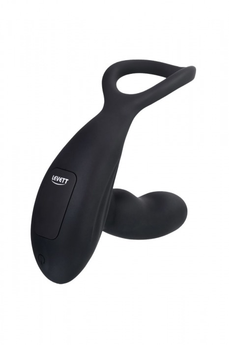 Черный стимулятор простаты Maud с вибрацией - Levett - в Волжском купить с доставкой