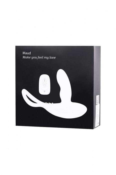 Черный стимулятор простаты Maud с вибрацией - Levett - в Волжском купить с доставкой