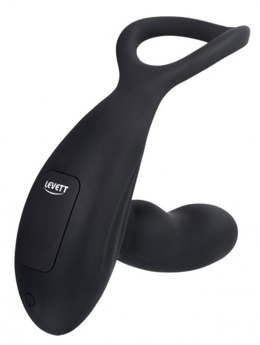 Черный стимулятор простаты Maud с вибрацией - Levett - в Волжском купить с доставкой